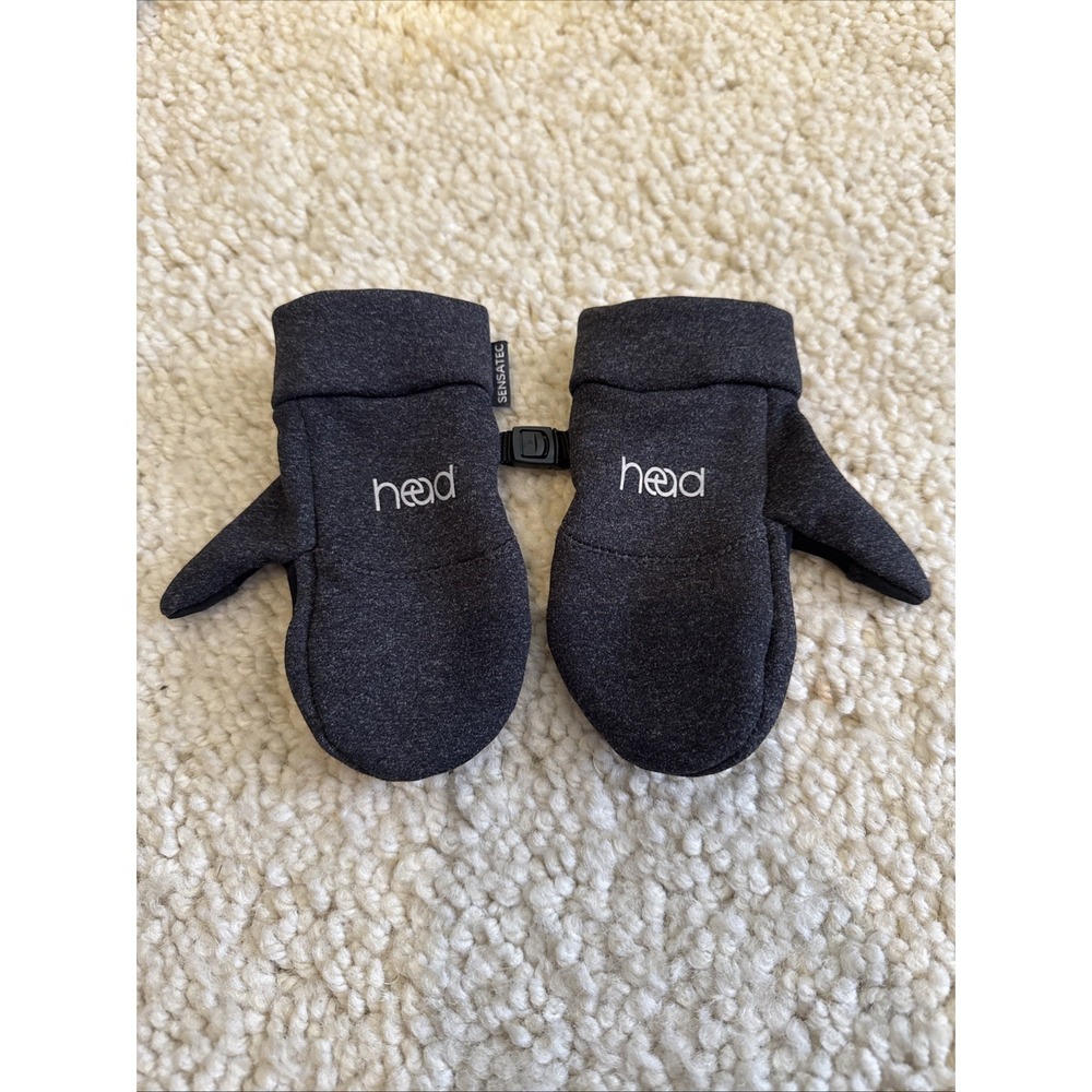 Head Infant X-Small Charcoal Gray Sensatec Mitten 5 1/4"Long  By 2 3/4" Wide